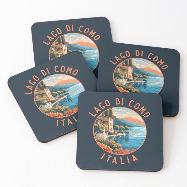 Item preview, Lago di Como Italia Distressed Circle designed and sold by KrisSidDesigns.