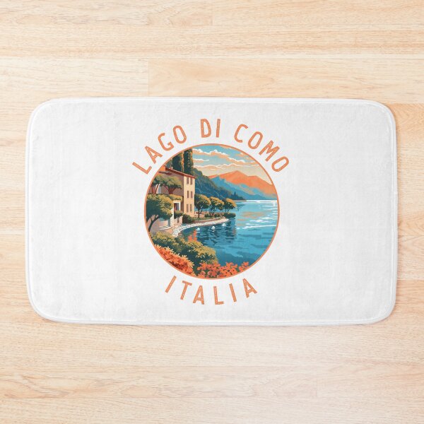 Item preview, Lago di Como Italia Distressed Circle designed and sold by KrisSidDesigns.