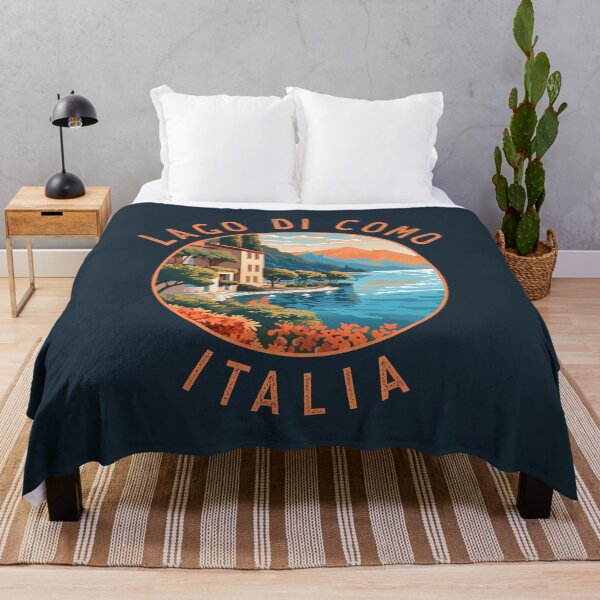 Item preview, Lago di Como Italia Distressed Circle designed and sold by KrisSidDesigns.