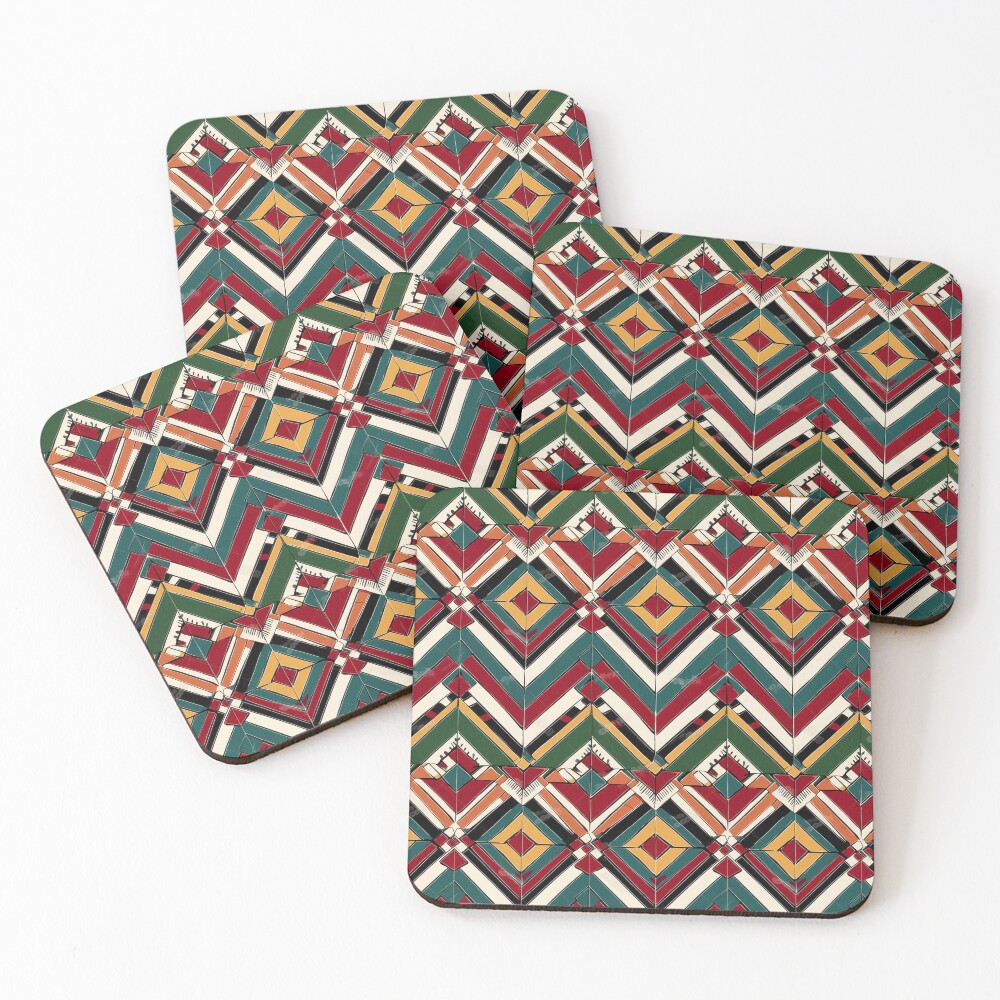 Item preview, Coasters (Set of 4) designed and sold by PixelPatchwork.