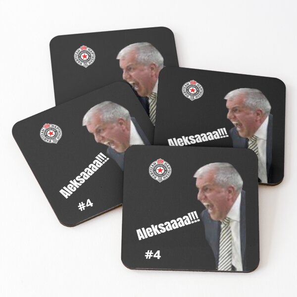 Item preview, BC Partizan Belgrade- Zeljko Obradovic and his famous scream: "ALEKSAAA!!! designed and sold by LjuboDesign.