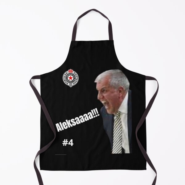 Item preview, BC Partizan Belgrade- Zeljko Obradovic and his famous scream: "ALEKSAAA!!! designed and sold by LjuboDesign.