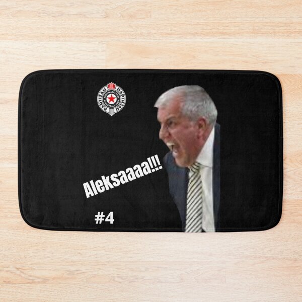 Item preview, BC Partizan Belgrade- Zeljko Obradovic and his famous scream: "ALEKSAAA!!! designed and sold by LjuboDesign.