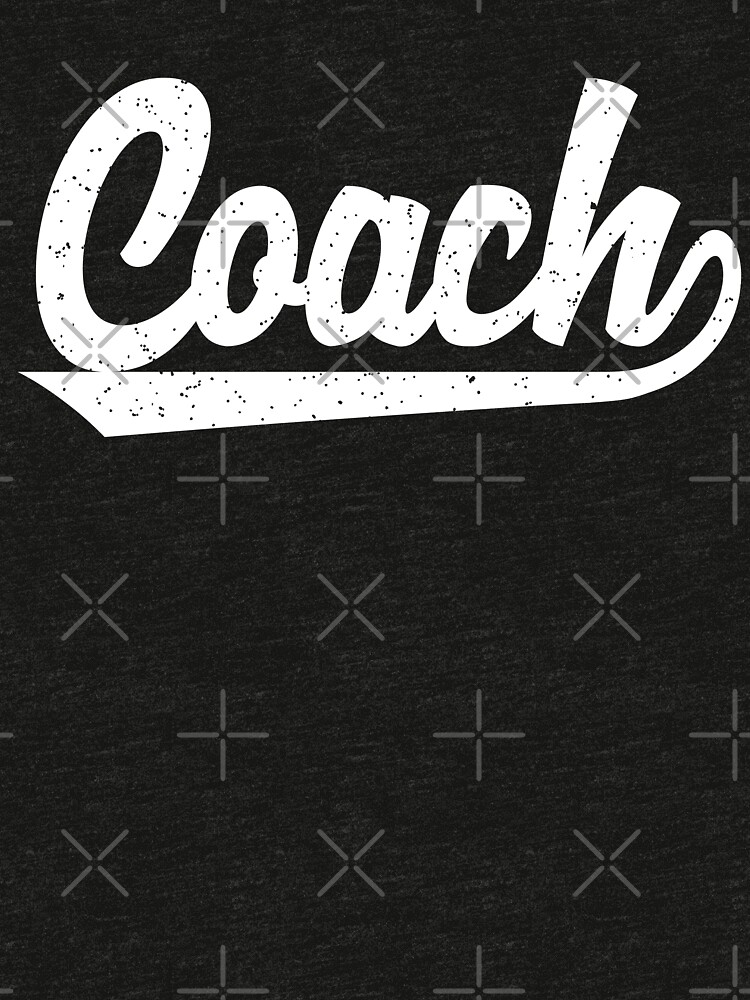"Classic Coach TShirts Vintage Athletic Inspired Sports Coach