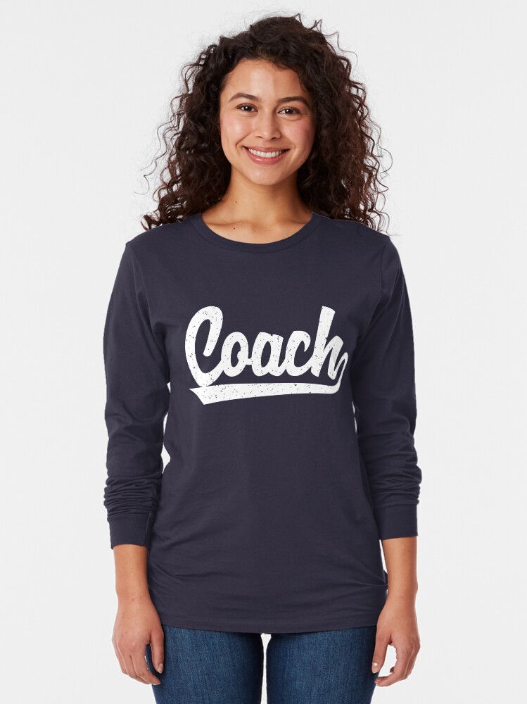 "Classic Coach TShirts Vintage Athletic Inspired Sports Coach