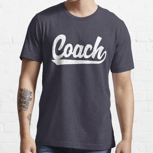 "Classic Coach TShirts Vintage Athletic Inspired Sports Coach