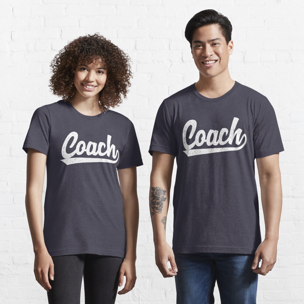 Vintage Retro Best Coach Ever T-shirt Sports