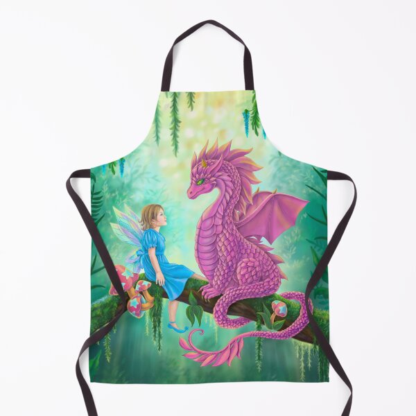 Item preview, Pink Dragon and fairy designed and sold by Alena Lazareva.