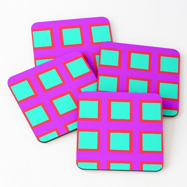 Item preview, Squares on Purple designed and sold by GEOMETRIC ART .