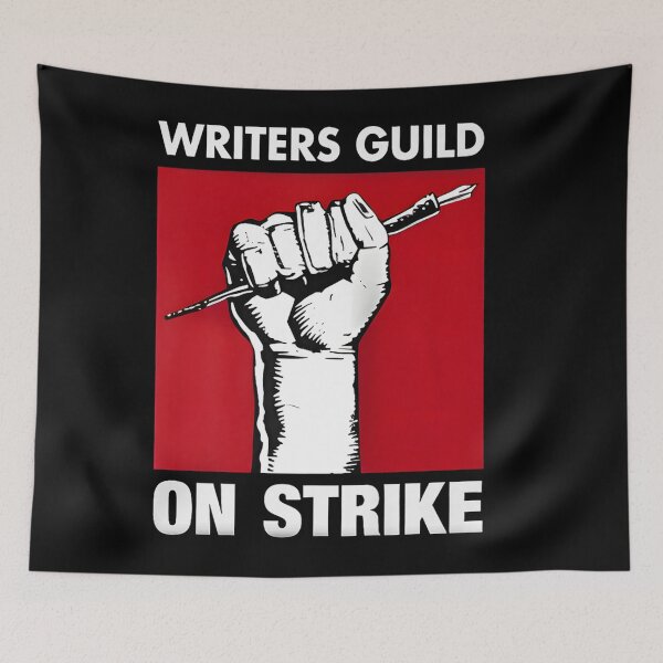 Item preview, Writers Guild Of America On Strike Anti AI Chatbots WGA designed and sold by vinezmicto.