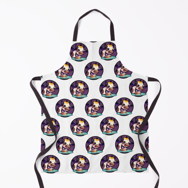 Item preview, Cute Cow With Donut designed and sold by AgataKaja.