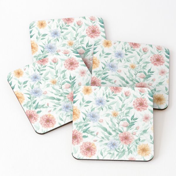 Item preview, flowers Watercolor vector white background designed and sold by niStock.