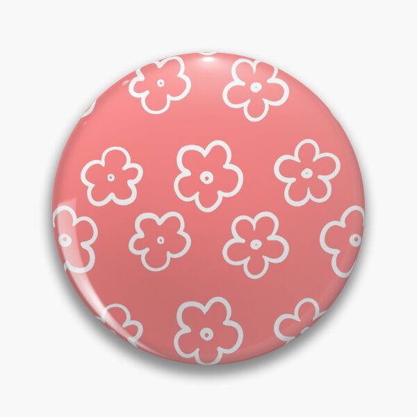 Item preview, Small white flowers with light coral background designed and sold by Jnnnnn.