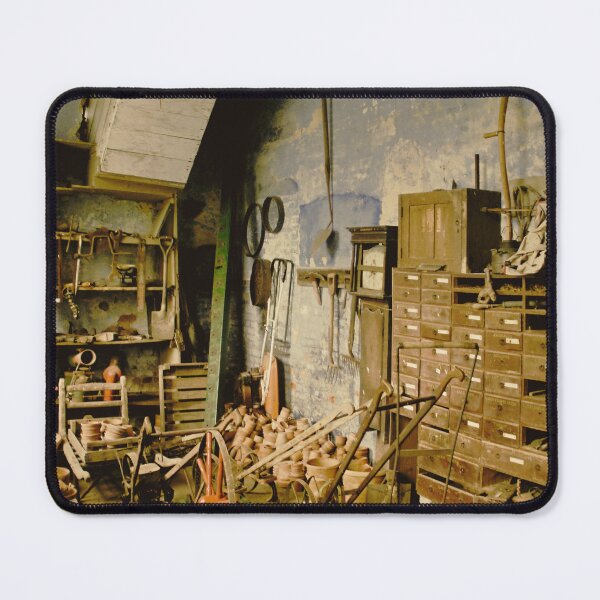Item preview, Rustic Shed laptop skin mouse pad phone case designed and sold by MICKSPIKS.