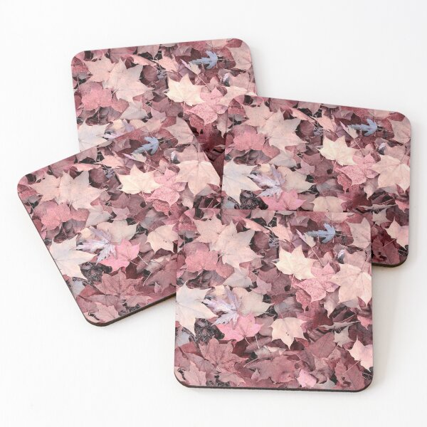 Item preview, Pink Autumn Leaves designed and sold by pinkal.