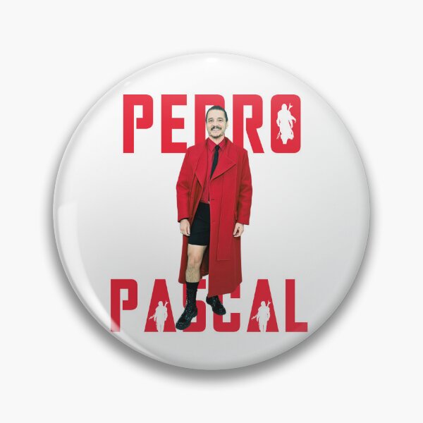 Item preview, Pedro Pascal in Iconic Red Met Gala  designed and sold by ecdato.