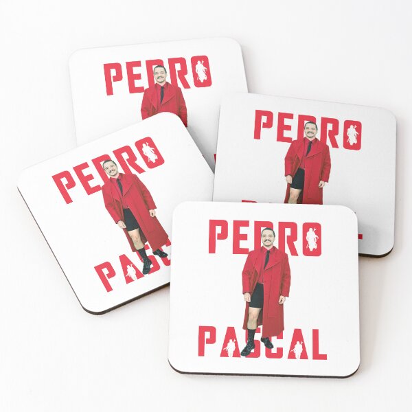 Item preview, Pedro Pascal in Iconic Red Met Gala  designed and sold by ecdato.