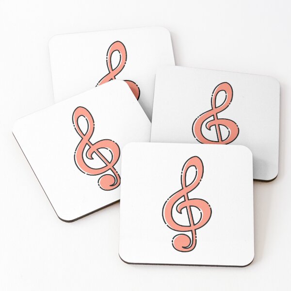 Item preview, Cute and Aesthetic Cartoon G Clef designed and sold by Rei-illustrates.