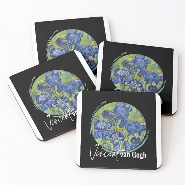 Item preview, Irises painting Vincent van Gogh designed and sold by lesvalises.