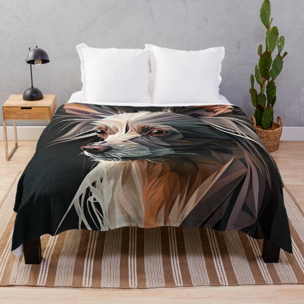 Item preview, Chic Geometrics: A Chinese Crested Artwork designed and sold by SDVibeDesigns.