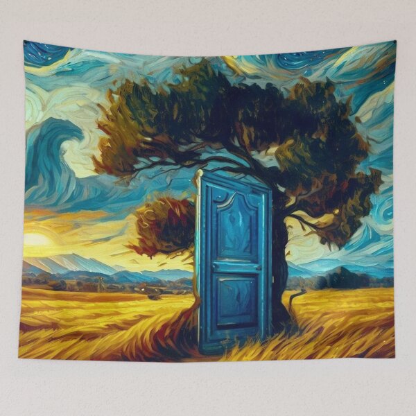 Item preview, What if Van Gogh painted Narnia designed and sold by Creating-Beauty.