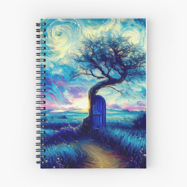 Item preview, Narnia at Night if painted by Van Gogh designed and sold by Creating-Beauty.