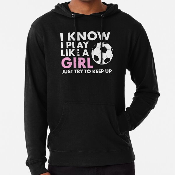 girls soccer sweatshirt