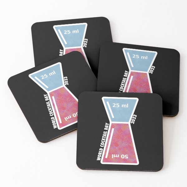 Item preview, WORLD COCKTAIL DAY - COOL COCKTAIL DESIGN WITH A MODERN LOOK IN BLACK designed and sold by Ascendence.