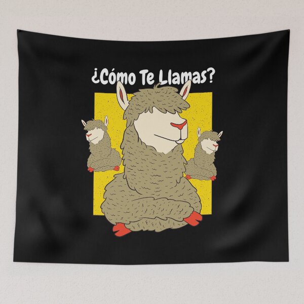 Item preview, Como te llamas? Funny Maestra Spanish Teacher Art designed and sold by MrEddie10.