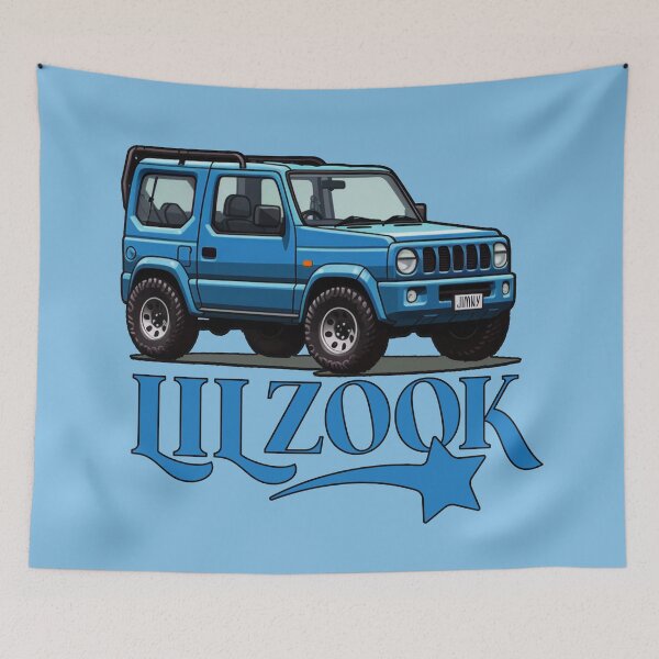 Item preview, Lil Zook Shooting Star Brisk Blue Jimny designed and sold by stoicjimny.
