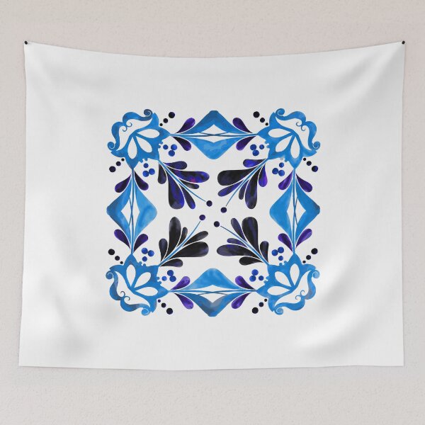 Item preview, Scarf blue designed and sold by Ramona-Gliga.