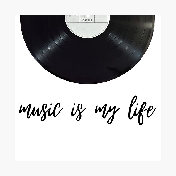 Item preview, Music is my life  designed and sold by kryshka8.