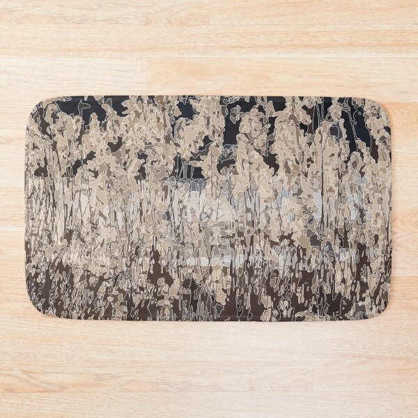 Item preview, abstract grass in sepia color designed and sold by SunGraphicArt.