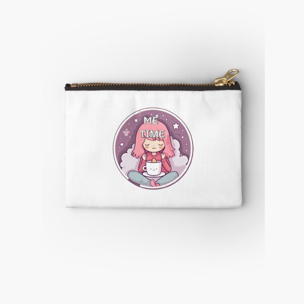 Item preview, Me Time Cute Sticker Relaxing Time designed and sold by TekunawArt.