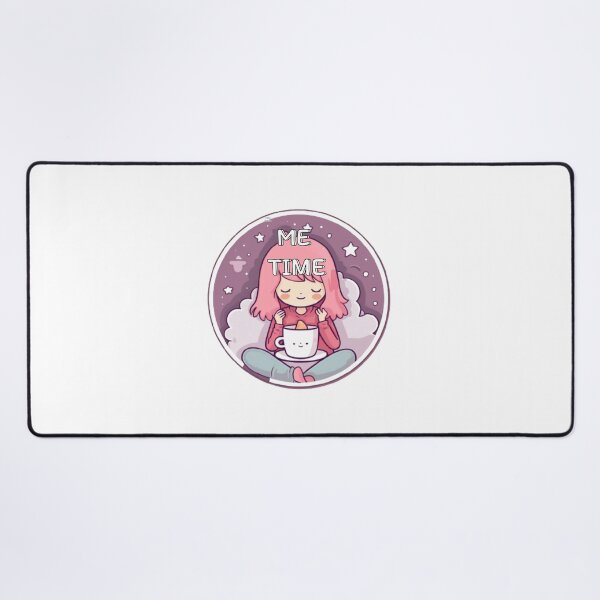 Item preview, Me Time Cute Sticker Relaxing Time designed and sold by TekunawArt.