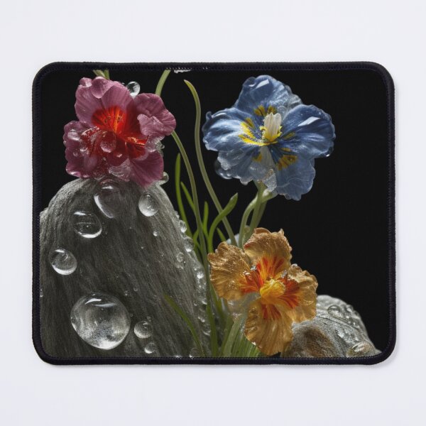 Item preview, flowers with drops designed and sold by aiphotosart.