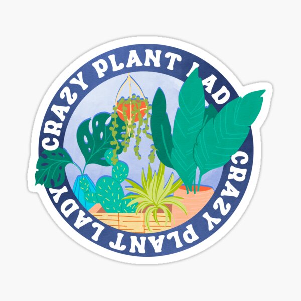 Item preview, Crazy Plant Lady designed and sold by Courtney Nicholls.