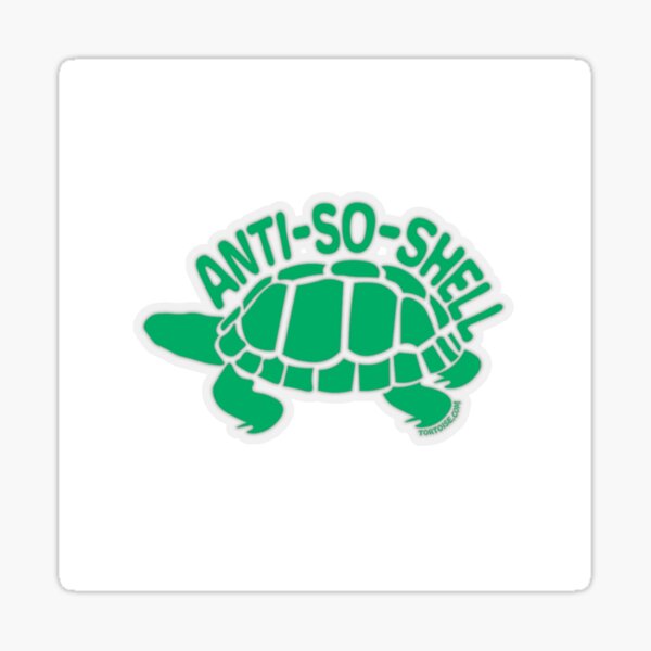 Anti-so-shell Sticker