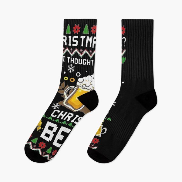 Item preview, Cheer I Thought You Said Christmas Beer designed and sold by stumpsandee.
