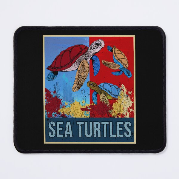 Item preview, Retro Sea Turtles Gift Underwater Tortoise Vintage Sea Turtle designed and sold by DSWShirts.