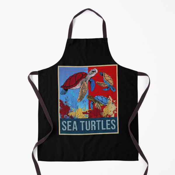 Item preview, Retro Sea Turtles Gift Underwater Tortoise Vintage Sea Turtle designed and sold by DSWShirts.