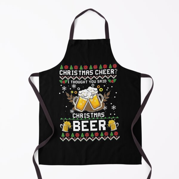 Item preview, Cheer I Thought You Said Christmas Beer designed and sold by stumpsandee.