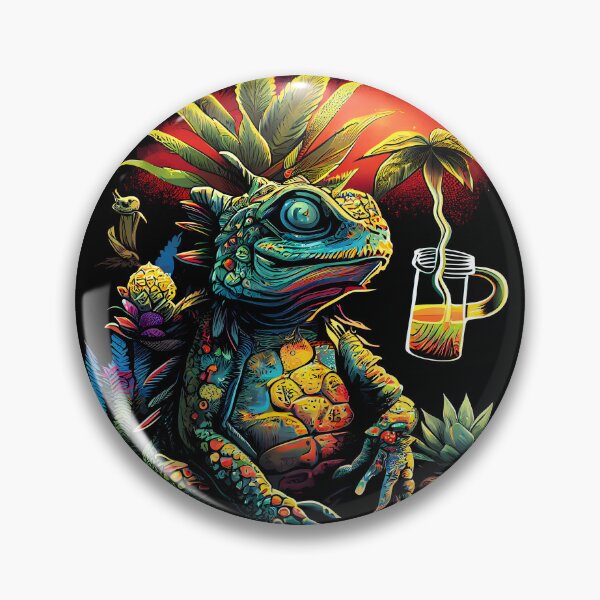 Item preview, Trippy Lizard Frog designed and sold by MindWave THC.