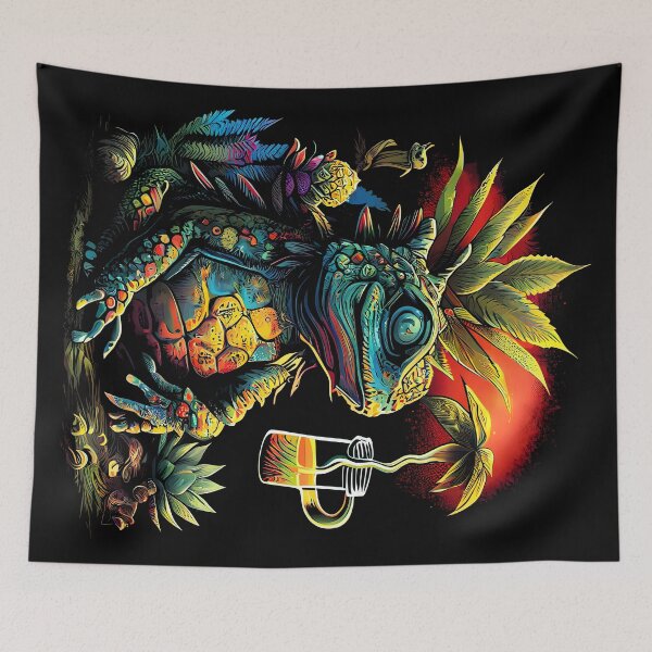 Item preview, Trippy Lizard Frog designed and sold by MindWave THC.