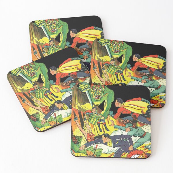 Item preview, Vintage Retro Comic Book Characters Superheros and Monsters designed and sold by Rhu Creations.