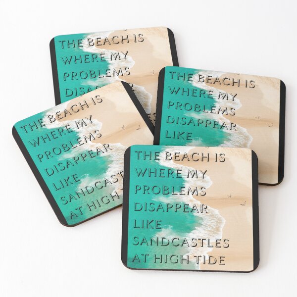 Item preview, The beach is where my problems disappear designed and sold by JSRCSRS.