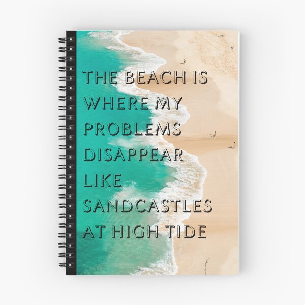 Aperçu de l'œuvre La plage est l'endroit où mes problèmes disparaissent créée et vendue par JSRCSRS.