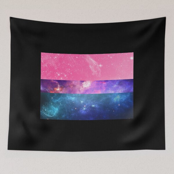 Item preview, Bi Flag - LGBTQ Galaxy designed and sold by stumpsandee.