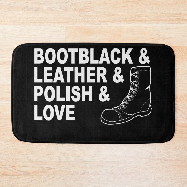 Item preview, Bootblack And (Leather Care Design) designed and sold by stumpsandee.