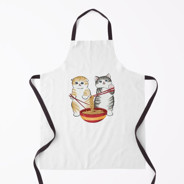 Item preview, Cats Eating Ramen Noodles designed and sold by LivingTheDream7.